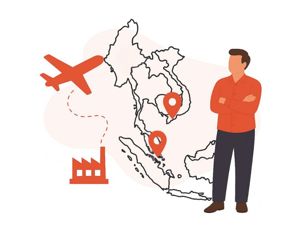 south east asia landing